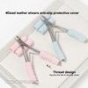 6 Pcs Nail Art Protective Sleeve Dead Skin Scissor Hand Cap Nipper Cover For Nail Cuticle Scissors Manicure Pedicure Tools Kit