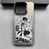 Anime Cool J-Jojos Phone Case For iPhone 16 15 14 13 12 11 Pro Max Grey Black Matte Laser Metallic Aurora Funda