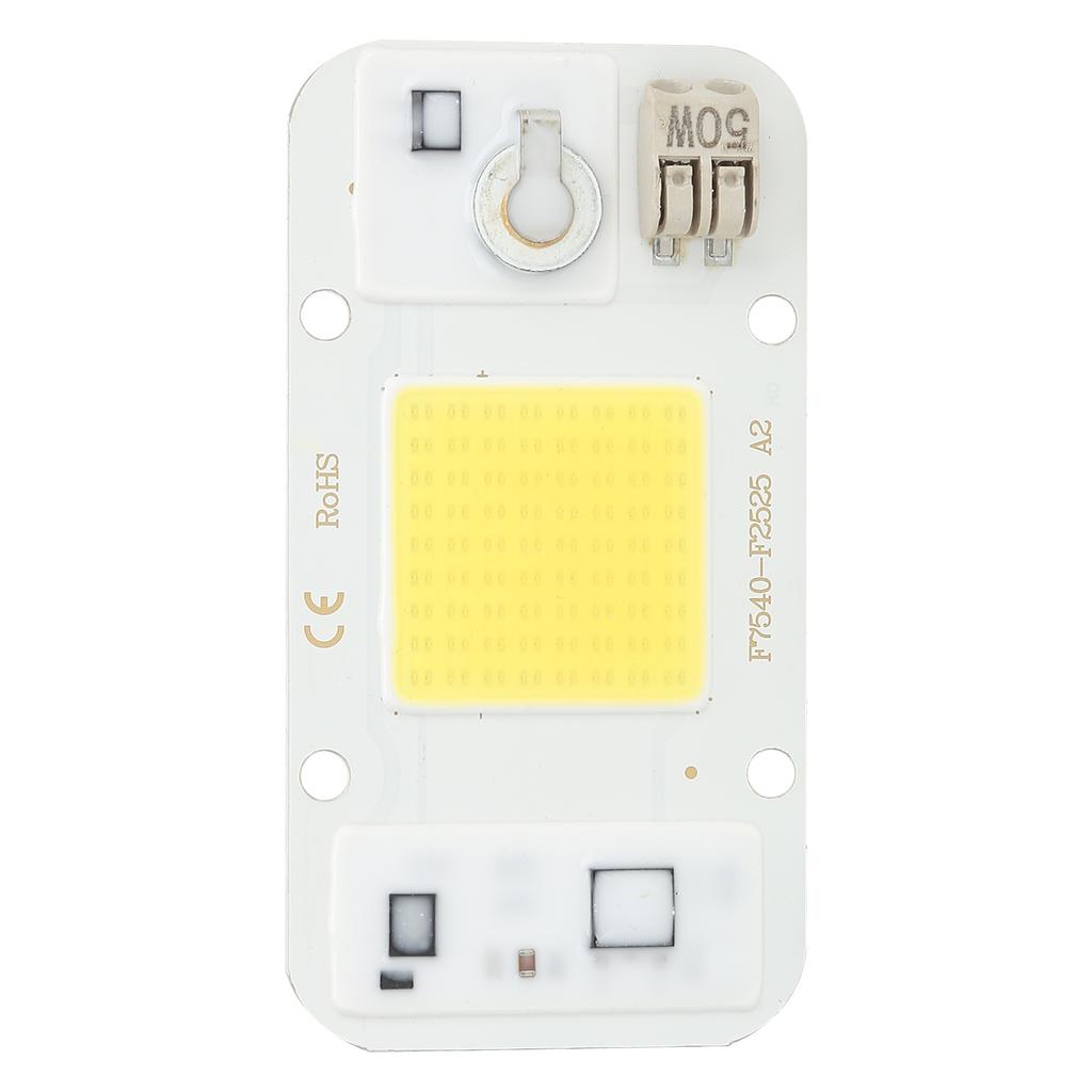 220V Hochspannung Treibefreie Lichtquelle 50W LED-Chip LED Integrierte Lampenperle für Pflanzenwachstumslicht