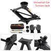 Artudatech Car Jack 2.5 T/2500 Kg Universal Scissor Jack Wheel Brace Wrench For SUV MPV Car Accessories