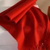 Winter Narrow Scarf 100% Wool Scarf Hot Selling Solid Color Scarf Men's and Women's Universal Warm and Cold Proof Scarf Poncho