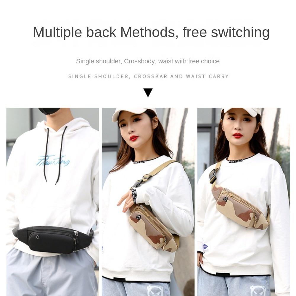 Wear Resistant Shoulder Belt Bags Waterproof Waist Bag Sport Accessories Waist Pouch School