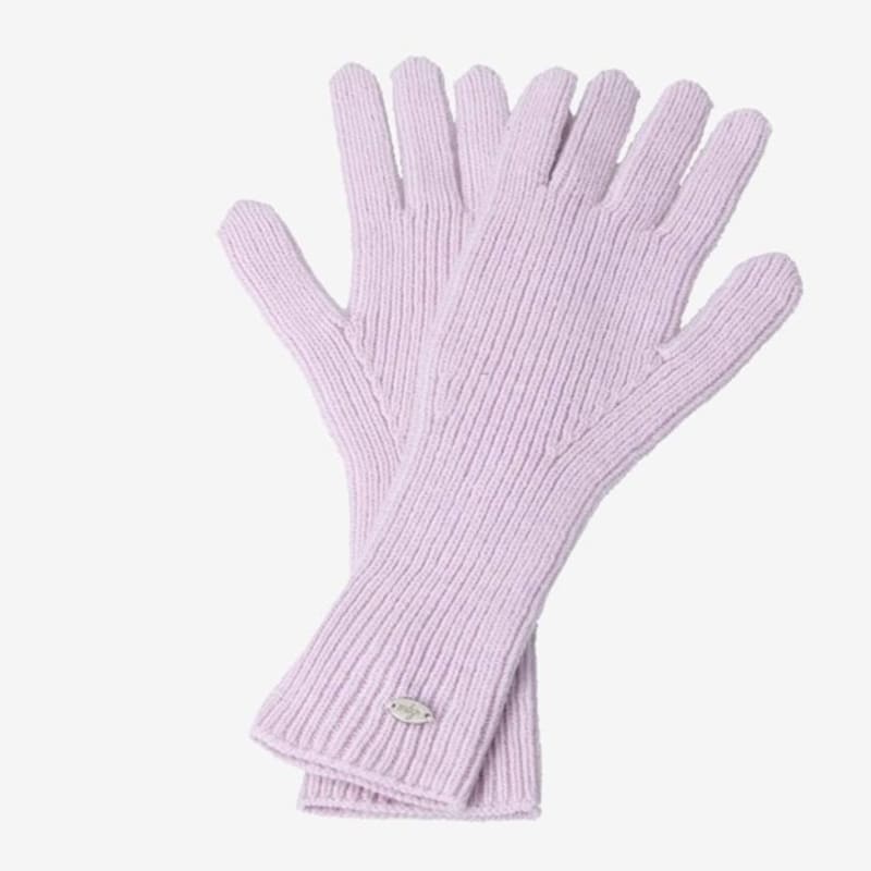 MIND BRIDGE women's fingerhole wool 100% gloves