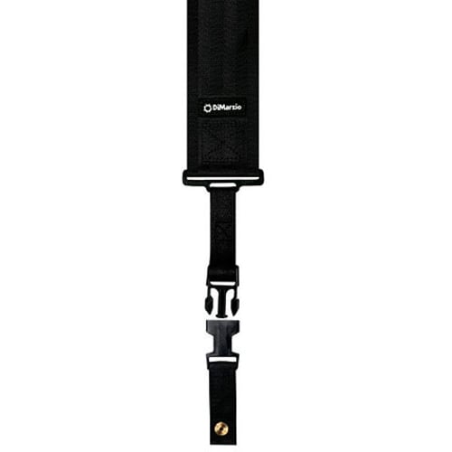 DiMarzio Clip Lock Strap, Wide Type, Black, DD2800-BK