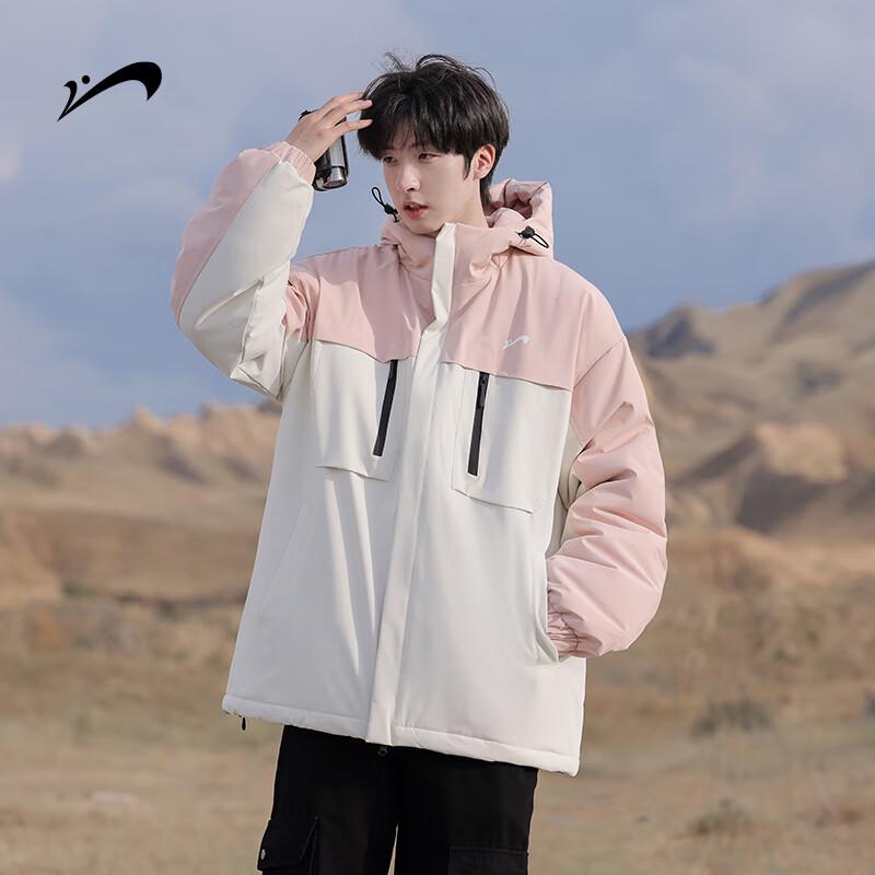 

Guirenniao Men s Winter Hooded Cotton Padded Jacket XL