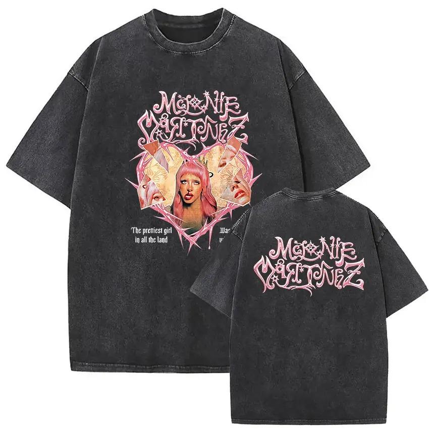 Molly Martinez Album Cover Mens Womens Short Sleeve Washed Short Sleeve TShirt Casual Comfortable Streetwear Fan Gift