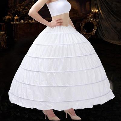 6-Steel Bridal Wedding Dress Bustle - Super Fluffy, Available In 9 Colors