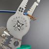1 Piece Multifunctional Cable Cutter Curved Mouth Wire Stripper Crimping Pliers Electrician Wire Stripper Winding Hand Tools