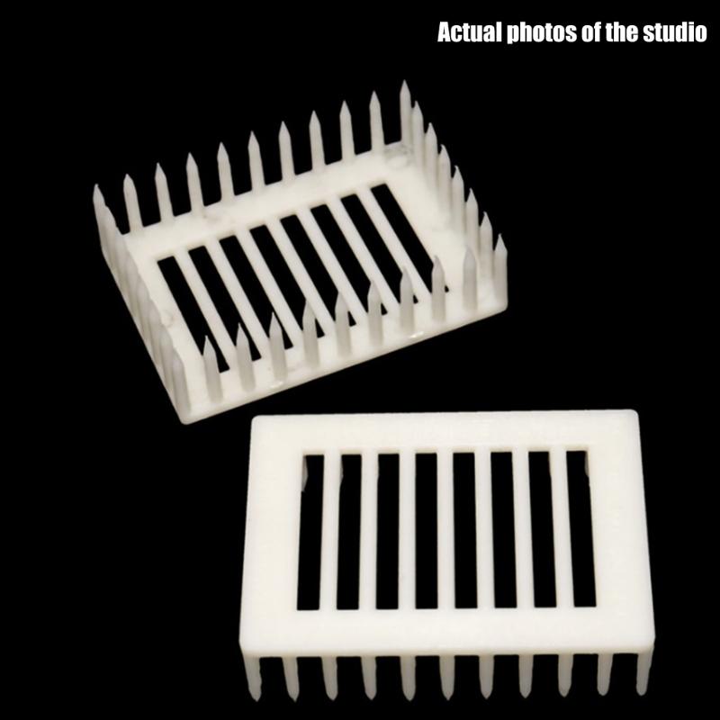 10Pcs Beekeeping Queen Cage Plastic Honeys Cage Container Suitable For Efficient Hives Management And Worker Bees Access