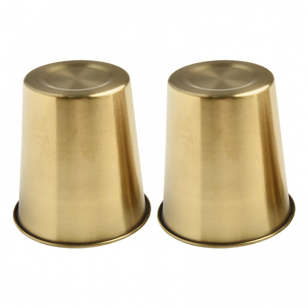 2 Stück 300 ml Kupfer Trinkwasserglas Becher Tumbler Tasse Ayurveda Gesundheit Yoga