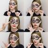 Rhinestone Birthday Number Rhinestone Glasses 16th 18th 30th 40th 50th 60th Party Mask  Unisex