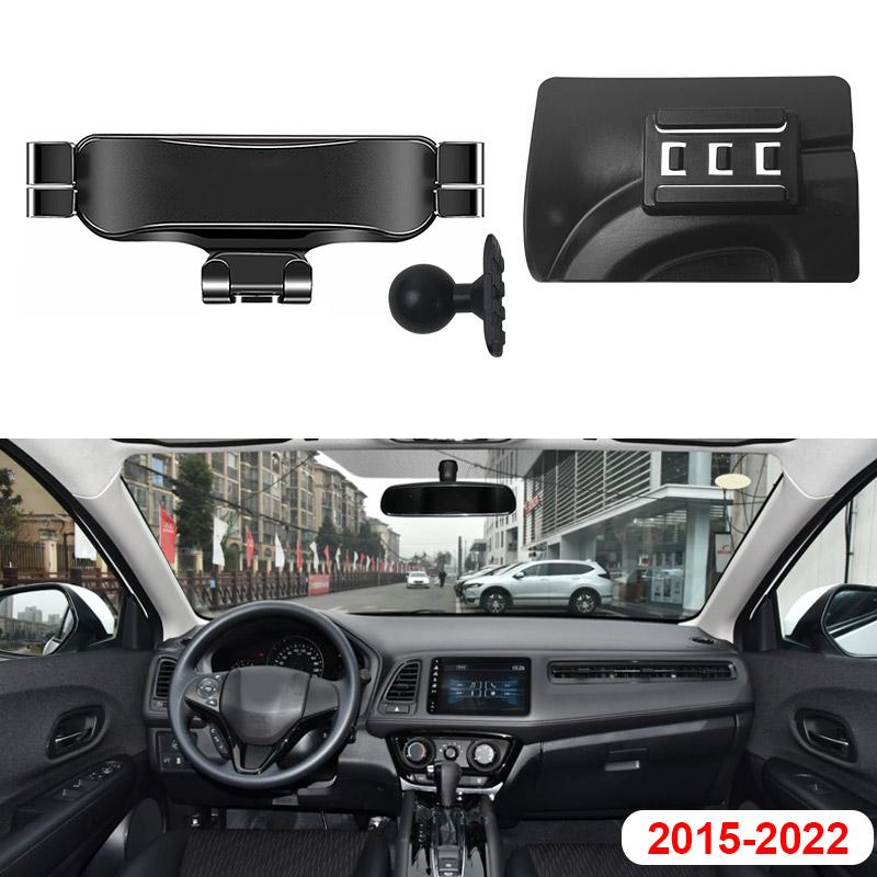 GPS Cell Phone Holder Suport Brackets Air Conditioning Vent Car Mobile Phones Supplies Accessories For Honda HRV VEZEL