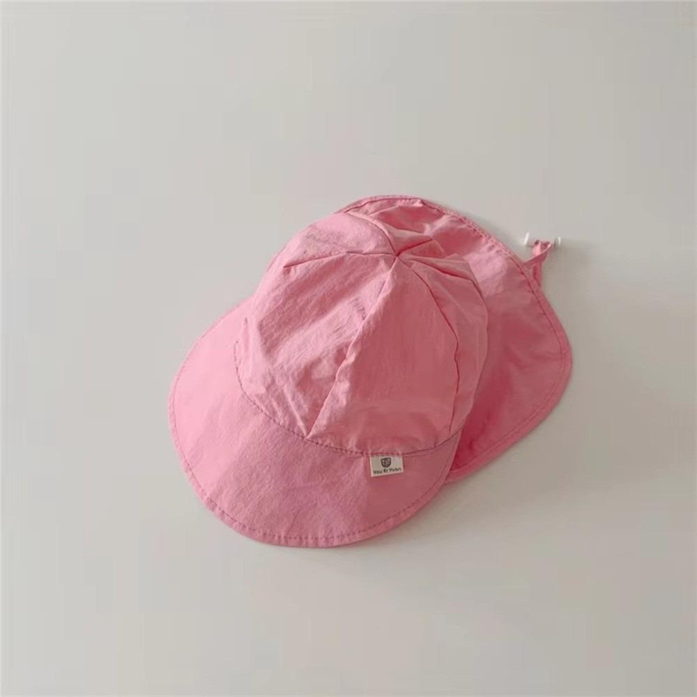

Quick-drying Baby Sun Hat Outdoor Kids Sunscreen Caps High Quality Beach Bucket Hat Boys Girls 46-50cm рожевий