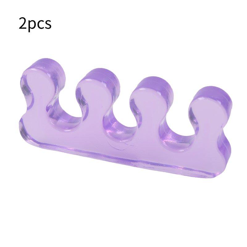 

Эктропион пальца на ноге Перекрытие пальцев Ортопедическое приспособление Разделитель пальцев Фиксатор Материал Силикон фиолетовый