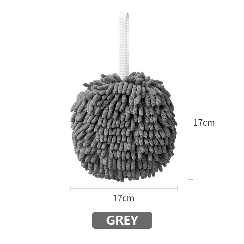 

Полотенца для рук из синели для кухни, ванной комнаты, шариковые полотенца для рук с подвесными петлями, быстросохнущие мягкие впитывающие полотенца из микрофибры