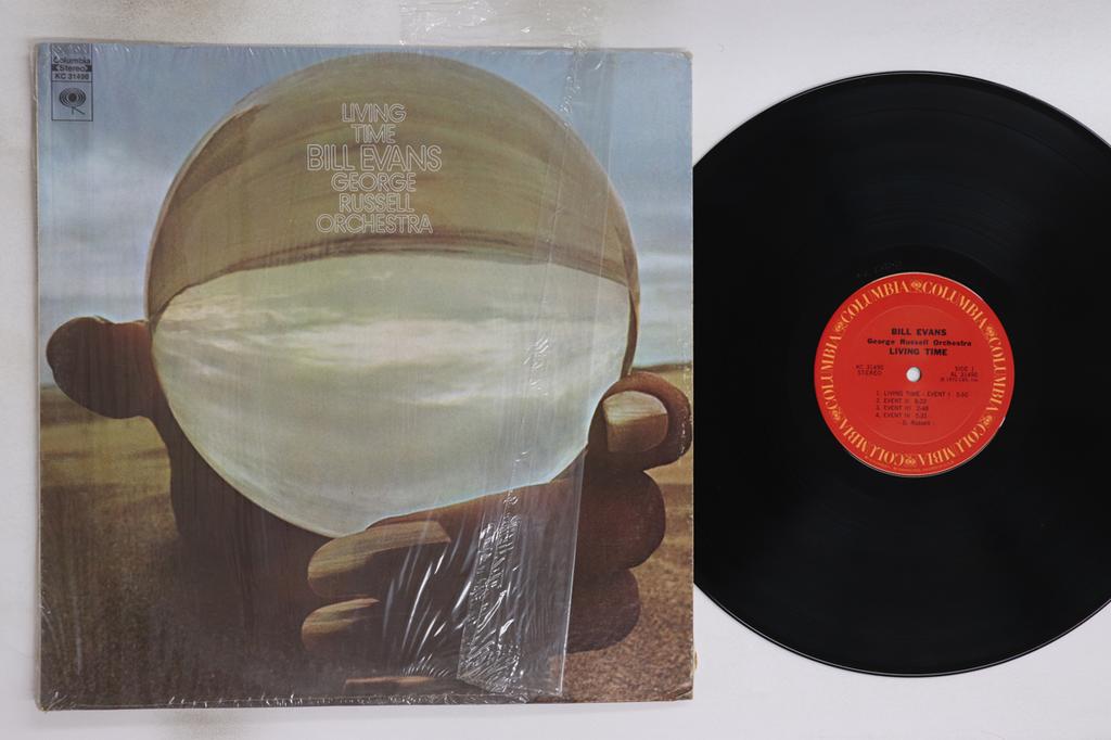 LP Record BILL EVANS - Living Time KC31490 COLUMBIA 1972 US Jazz Used