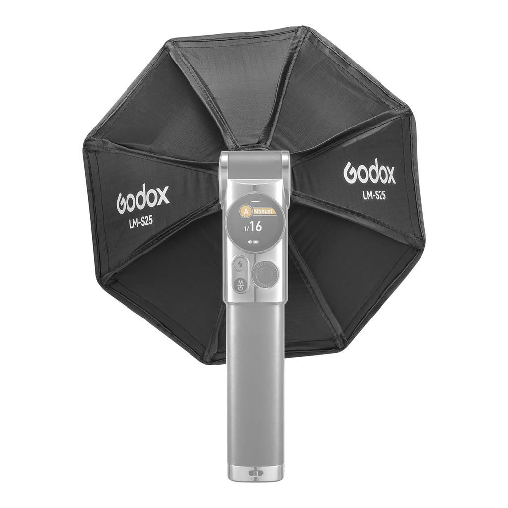 Godox Mini Octagonal Softbox Compatible with Godox Lux Master Retro Camera Flash LM-S25 Diffuser,