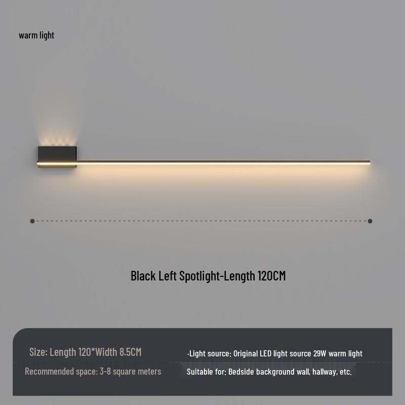 2025 Minimalist Strip Wall Light for Living Room & Bedroom