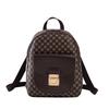 Mini Printed Lock Backpack Retro Trend One Mobile Phone Change Women's Bag
