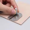 New 1PCS Leather Stitching Punch Aid Plate Leather Working Tools For Pull Up Prong Punch Stainless Steel Claw Punch Partner