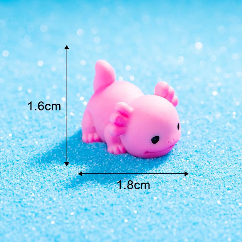 Mini Marine Life Cartoon Dolphin Crab Cuttlefish Octopus Micro Landscape Dollhouse Home Decor Car Interior Desktop Ornament