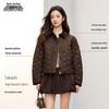 SNOWFLYING Women's Lightweight Diamond-Quilted Down Jacket