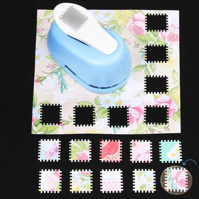 New Stamp Shape Craft Punch Embossing Machine Round Hole Punch Toothed Puncher Embosser