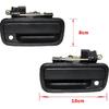 69210-35020 Black Front Right Passenger Exterior Outside Door Handle for Ta