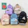 Schoolbag for Primary School Students Grade One, Two and Three Cartoon Color Contrast Girls Travel Backpack