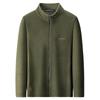 Jeep 2025 Men's Plus Velvet Fleece Zipper Hoodie Cardigan, Casual Autumn/Winter Long Sleeve Jacket