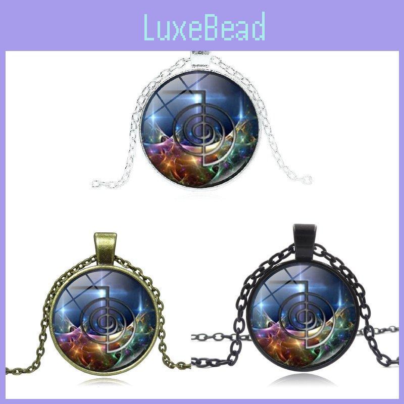 Exquisite Alloy Time Gemstone Pendant Necklace Fashionable Retro Style For Women And Men