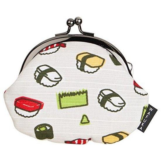 Prairie Dog 2.6-inch Coin Purse Sushi Made Japan Furoshiki Fabric Japanese Pattern Souvenir
