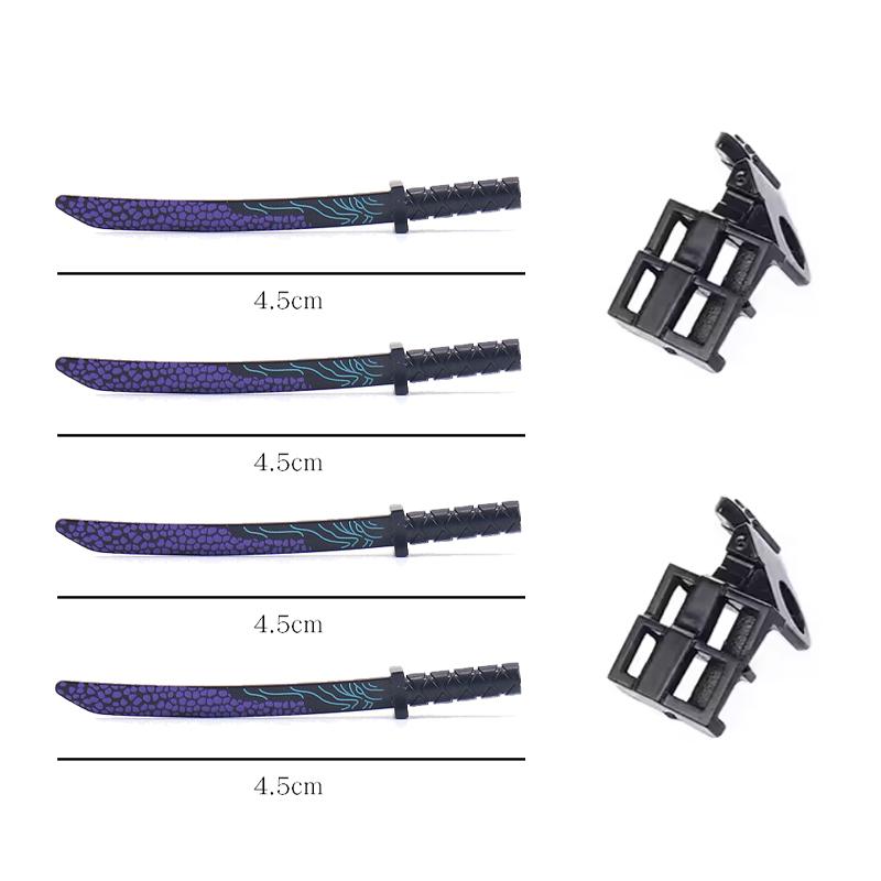 MOC Building Blocks Character Accessories Explosion-Proof Helmets Hats Gas Mask Knife Stands Mechanical Dog Drones DIY Toy Gift