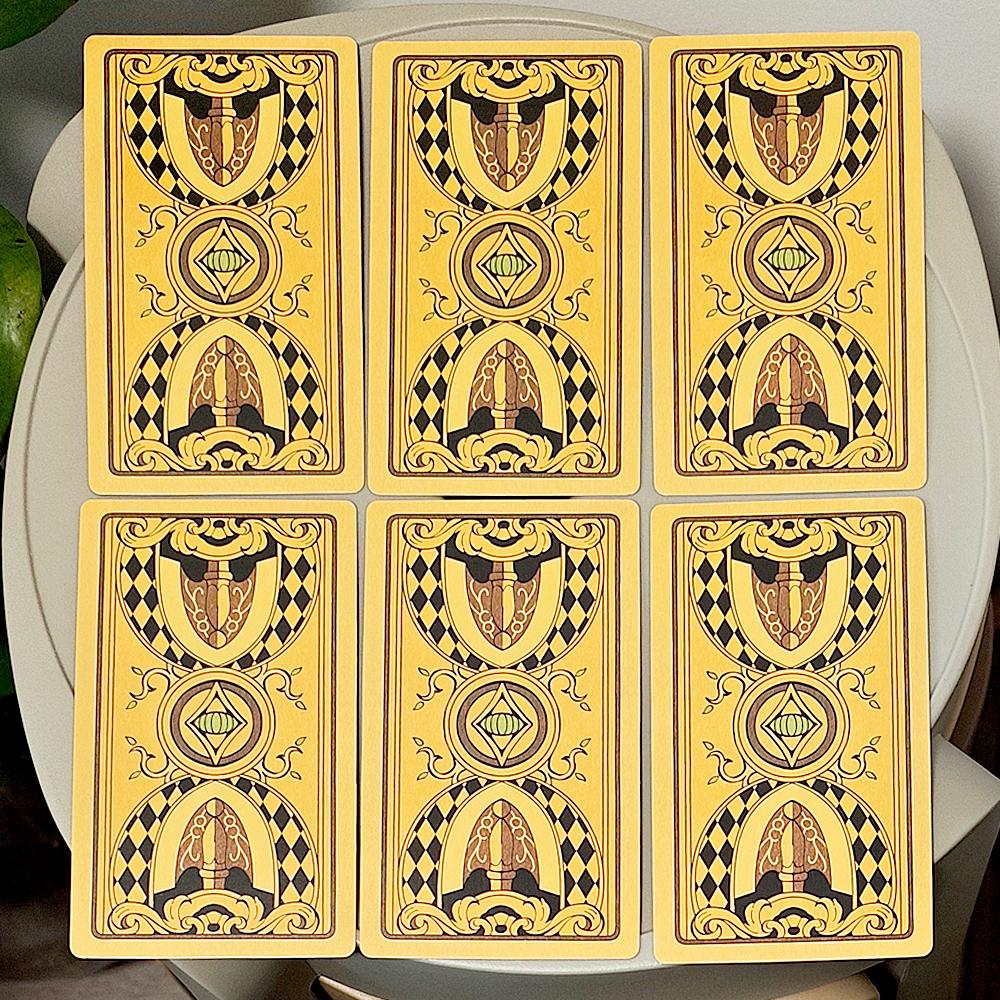 JOJO Tarot Cards Deck in Rigid Box, 80 Pcs Double-Sided Embossed Anime Tarot Cards Bizarre Adventure Tarot Deck 12x7cm