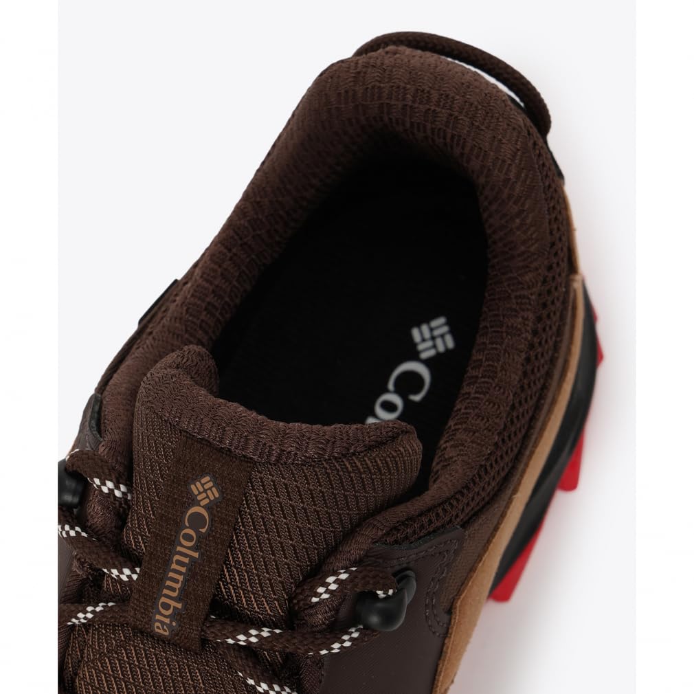 Columbia Saber Six Low Outdry Wide Hiking Size Red YI0238 Shoes, Men's, 26.0cm, Bark, Spark,