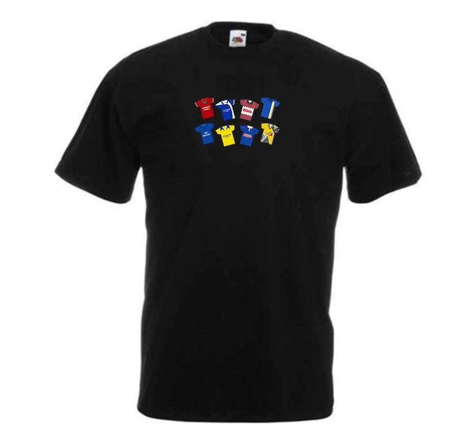 Cardiff Retro Kits Black T-Shirt Adult tshirt Great Gift Classic Kits M