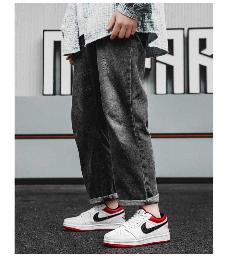 New AJ Air Force One Breathable Sneakers for Men, Women, and Students – Trendy White Casual Shoes