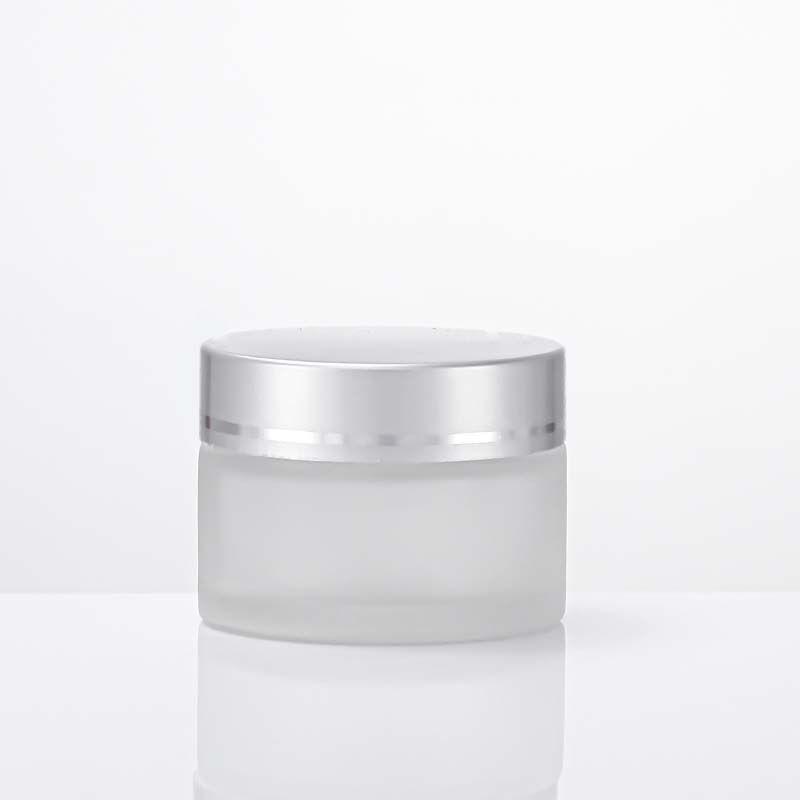 Kosmetikgläser aus Milchglas: 5g Maske, 30g Creme, 10g Augencreme Probeflaschen