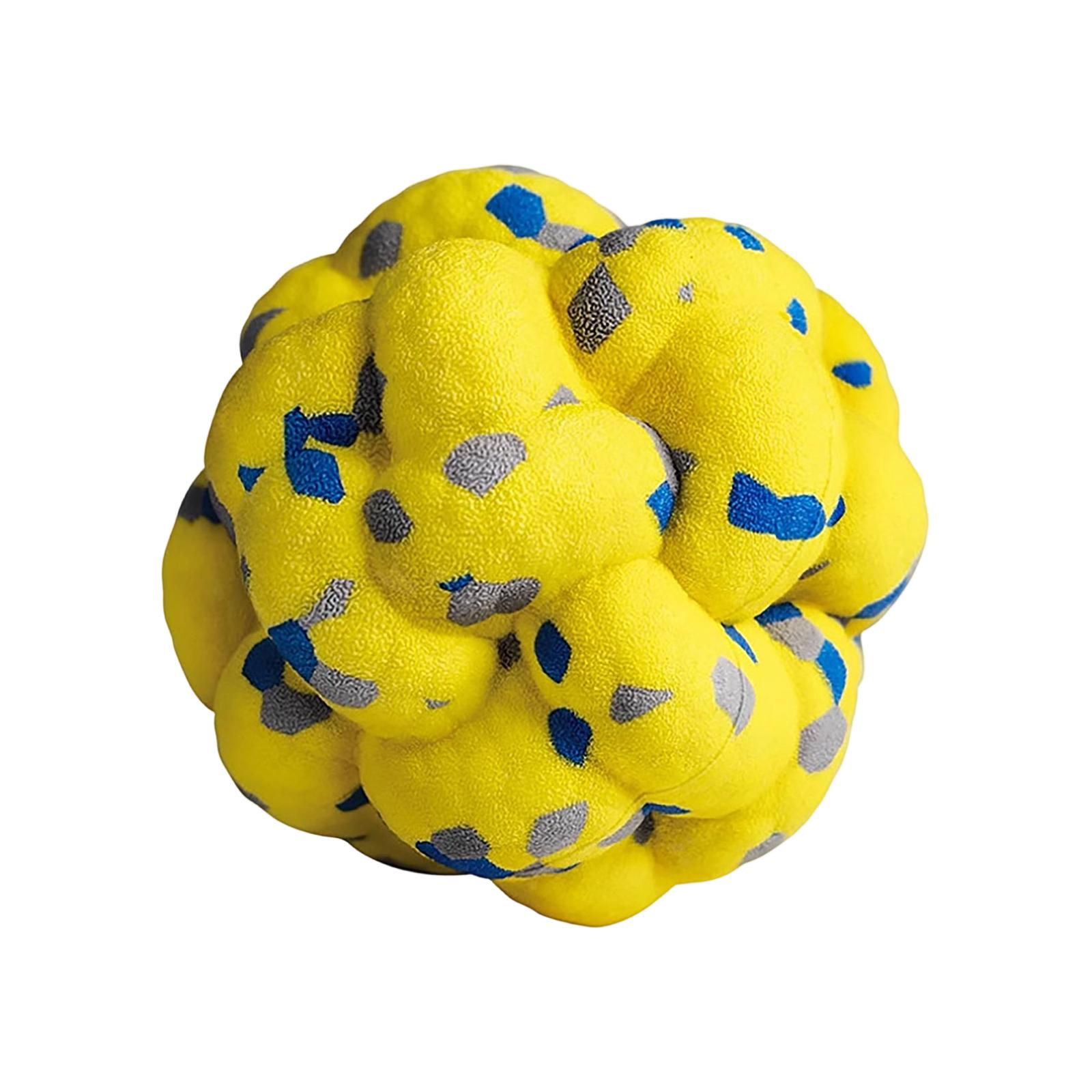 

ETPU Popcorn-textured, -resistant, Realistic Yarn Ball For Dogs And Cats A Ball For Teething And Entertainment. One Size жовтий