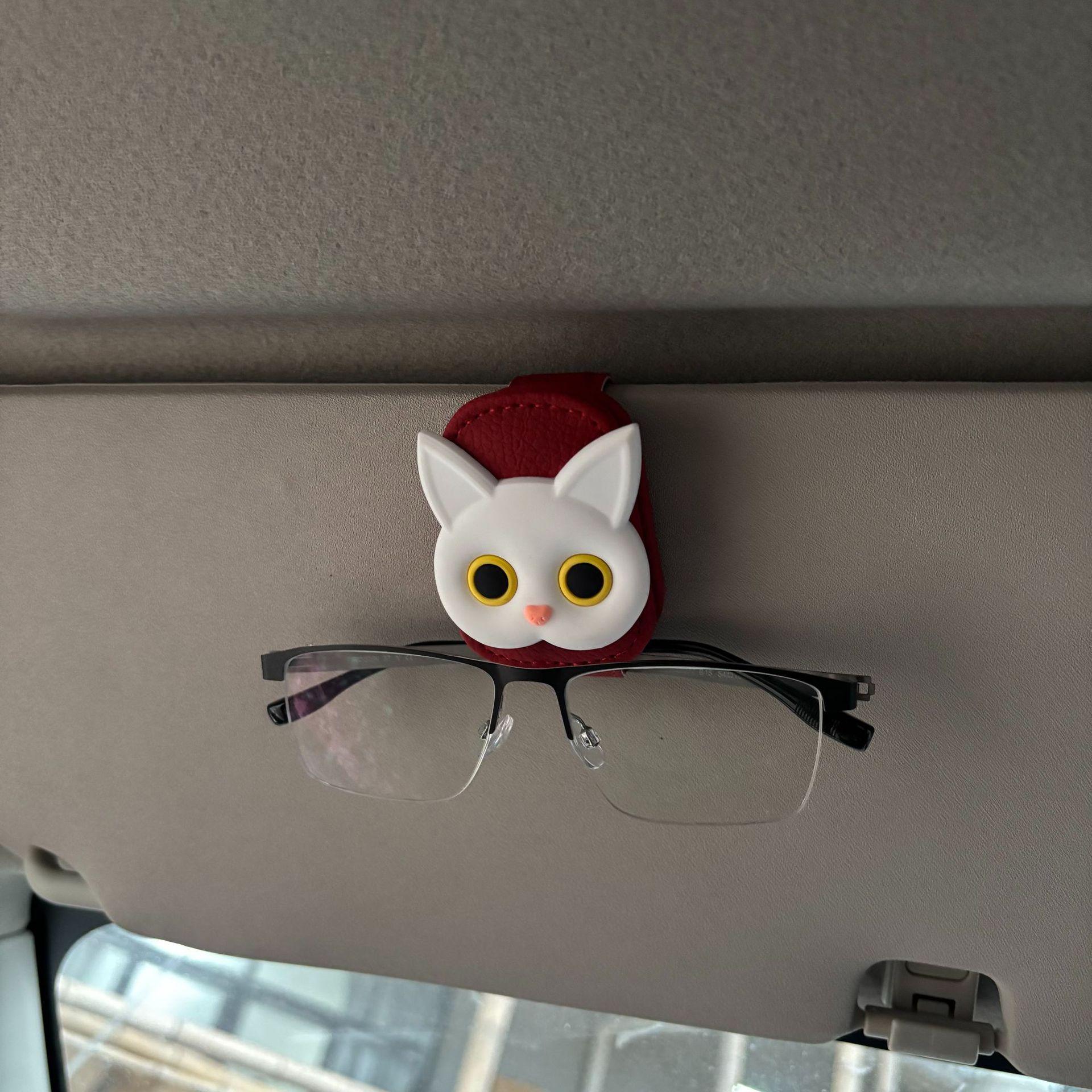 

Car Eyeglass Clip, Car Sun Visor Storage Clip, Eyeglass Frame, in-car Hanging Sunglasses, Sunglasses Clip, Card Clip