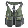 Multi-Functional Life Jacket Vest For Outdoor Fishing Vest Mult-Pockets EPE Foam Floating Kayak Sport Safety Jacket For Fishing