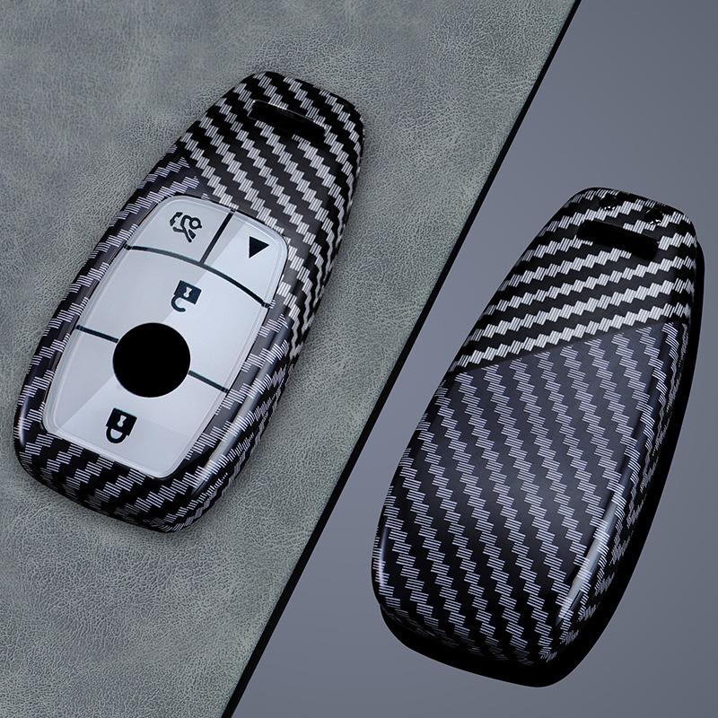 VDPPW1 Hot 2025 3/4 Buttons for Mercedes Benz A C E S G Class GLC CLE CLA GLS AMG W205 W213 W222 Carbon Fiber Car Key Case Cover Shell