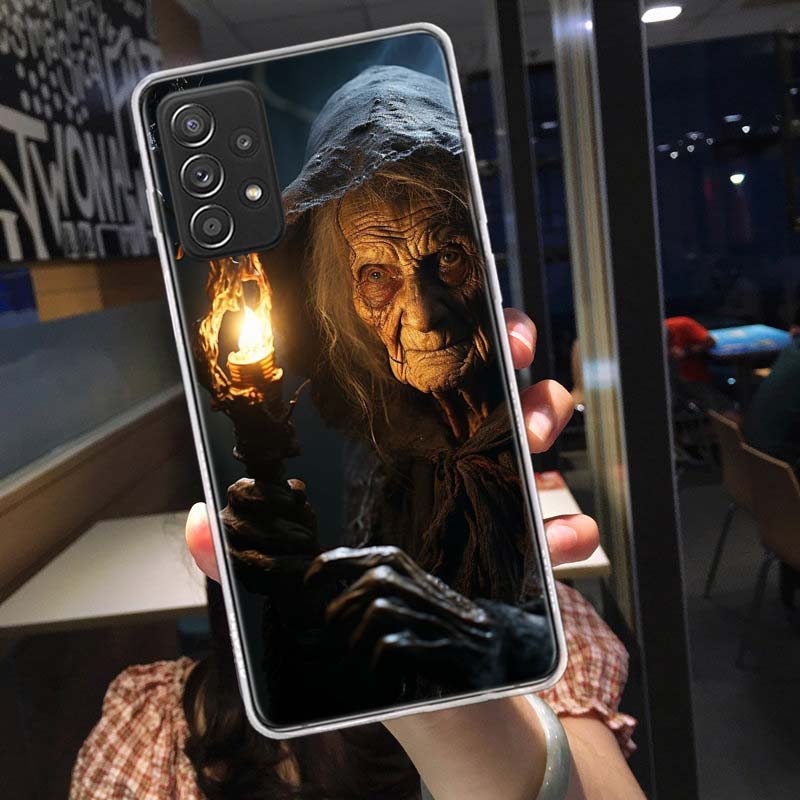 

Old Man with Candle Phone Case for Samsung A54 A57 A37 A17 A14 A15 A12 A24 A34 A55 A35 A25 A52S A07 A05S A04S A22 A32 A72 Galaxy Samsung A02