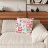 H-Hello K-Kittys Cute Pillow Case Sofa Living Room Bedroom Headboard Backrest Cushion Square Cushion Nap Time