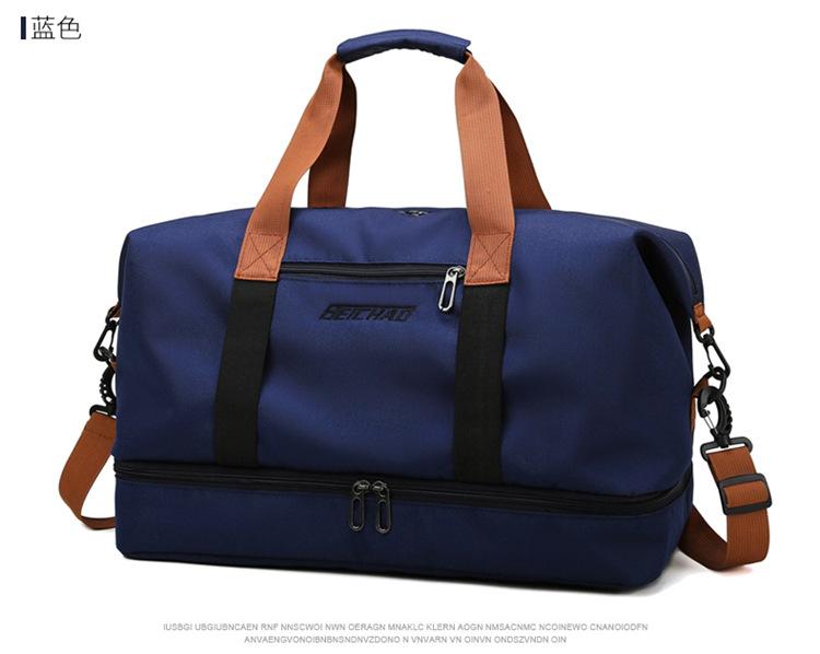 Trocken-Nass-Trennung Fitness Tasche, Damen Yoga Übung Trainingskleidung, Gepäcktasche, Liefertasche, Business Reise Handtasche