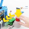 Tayo Minibus Slingsho Warrior Car Toy Set Diy Track Tayo Cartoon Car Toy Collection Car Model Holiday Gift