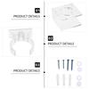 Wall Mounted Lightsaber Display Stand Acrylic Transparent Organizer Supplies for Living Room Wall Door Vertical Storage