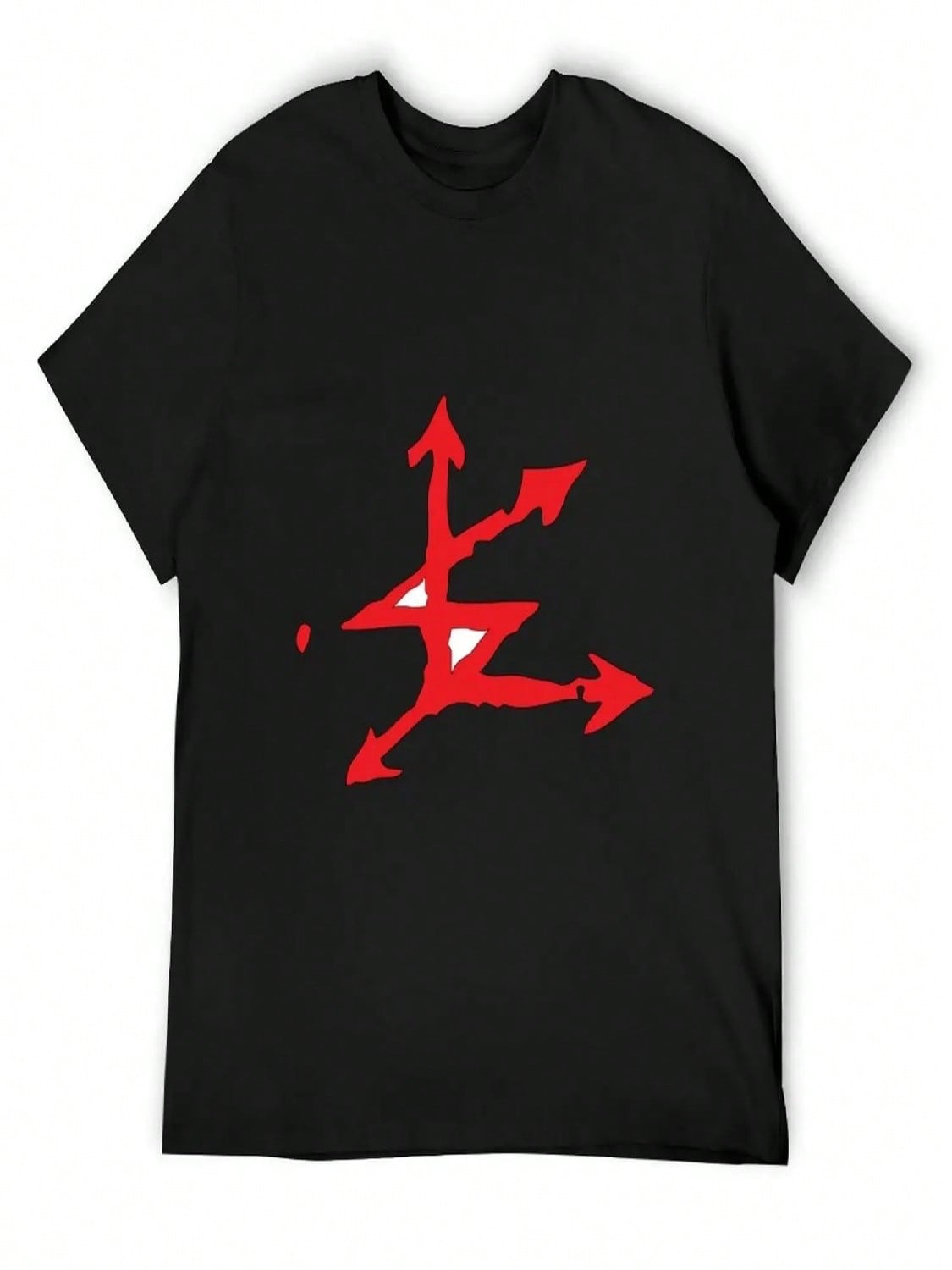 Linking Sigil - Red T-Shirt Anime T-Shirt Plus Size Clothes Clothes Anime Clothes Heavy Weight T Shirts For unisex S разноцветный
