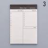 Daily Schedule Memo Pad To Do List Time Sticky Note Schedule Planner Stickers