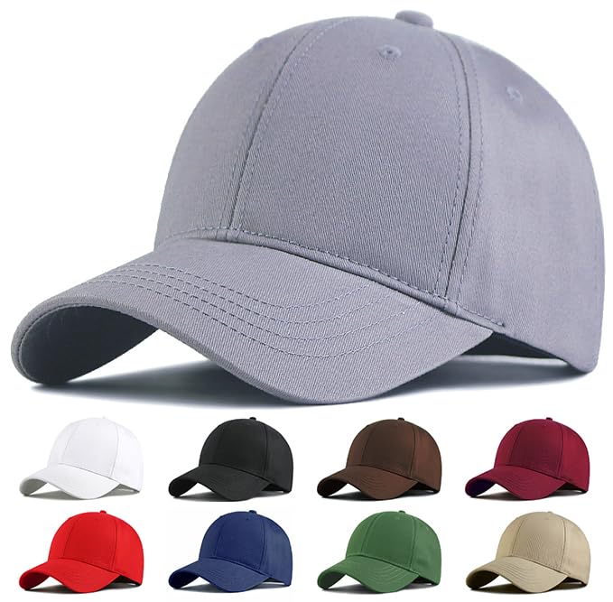 

and Cap Popular Deep Large One Size Fits UV 63cm Head Double Layer Ideal for [AOKAZE] Men s Women s - Fit, Size, All, Unisex, Plain, Simple, Stylish, серый